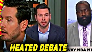 JJ REDICK calls out FIRST TAKE & Kendrick Perkins over “RACIST VOTERS” & Jokic Stat Padding