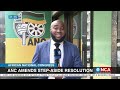 ANC amends step-aside resolution