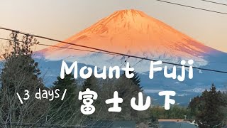 日本黄金雪白富士山之旅 Japan golden Mount Fuji with snow (1st Vlog)