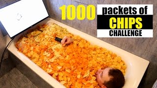 1000 PACZEK CHIPSÓW LAYS - ILE WYGRALIŚMY?! | Bez Kanału