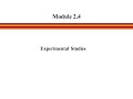 Module 2 Segment 4 - Experimental Design