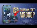 How to Turn On or Off AirDrop on iPhone 17 Pro