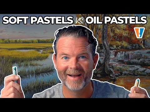 Is oil pastel a dry medium?