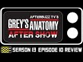 Grey's Anatomy Season 13 Episode 10 Review & After Show w/ Rachel Currence  | AfterBuzz TV