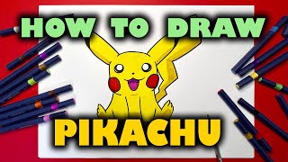 How To Draw Pikachu | Drawing lessons for Kids