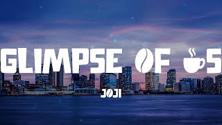 Glimpse of Us - Joji (Lyric video)