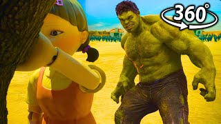 Hulk in Squid Game 2 season in 360° VR