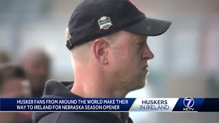 Huskers in Ireland during First News Part 2