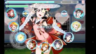 スクフェス Private Wars EX Full Combo カットイン有