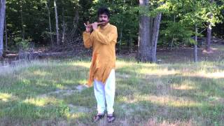 Intro by Flute Raman with Raga Mohana - Flute Lesson CL364