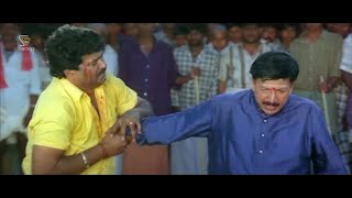 Vishnuvardhan Super Lesson To Village People and Family - Soorappa Kannada Movie Scenes