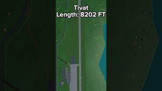 Whats the SHORTEST runway in Project Flight? #aviation #projectflight #roblox