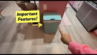 Upgrade Your Kitchen with This Automatic Sensor Trash Bin