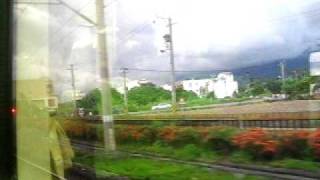 20110820@0057次[樹林發東幹線經由台東行]莒光號~花蓮站進站停車!!