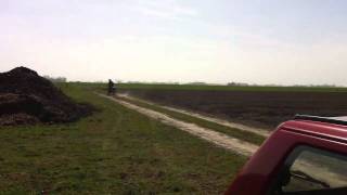 Leon lekker crossen