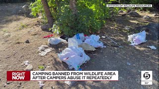 Camping banned from wildlife area in Cache County after campers abuse it repeatedly