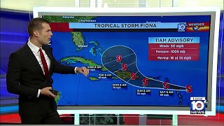 Tropical Storm Fiona: 11 a.m. advisory