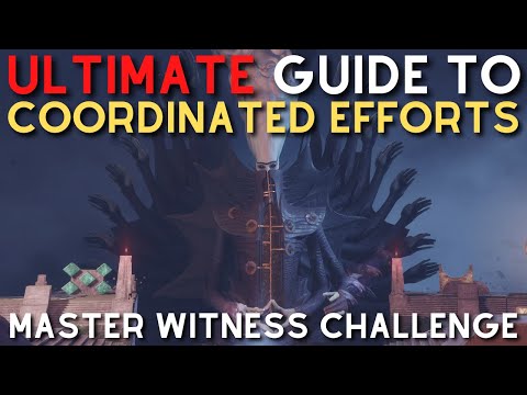 ULTIMATE Guide to the MASTER Salvation's Edge Challenge: COORDINATED EFFORTS Master Witness Challenge