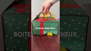 J’ai testé la boîte du Grincheux de chez McDonald’s #thegrinch #mcdonalds @mcdonald’s canada🇨🇦