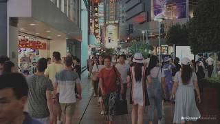 Nanjing Road → Yu Garden  |  Night walk | Shanghai - 4K Ultra HD