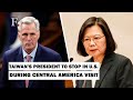 Taiwan’s President To Make Stopover in US During Her Visit to Central America