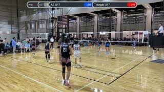 A5 U17 vs. Triangle U17 - Match 5, Set 1(Final)