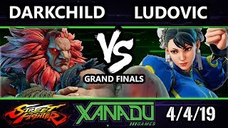 F@X 296 SFV - Darkchild [L] (Akuma) Vs. Ludovic (Chun-Li) - Street Fighter V Grand Finals