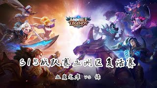 【疑犯解说】S15战队赛亚洲区复活赛第一场：血魔龙雀 vs 缘