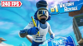 (240Fps) CRACKSHOT SKIN (BLUE STYLE) 🔷 8 Kills Solo WIN Gameplay (Fortnite Chapter 2 Season 5, PC)