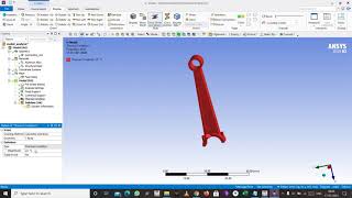 Connecting Rod Modal Analysis on Ansys