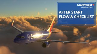 SVA PMDG 737 - After Start Flow and Checklist