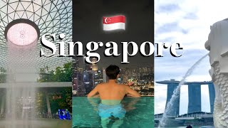 【🇸🇬VLOG】一泊17万円！マリーナベイサンズに泊まってきた！シンガポール旅行