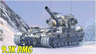 FV215b 183 - 9100 DMG 2 KILLS ● WoT Blitz