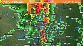 DFW LIVE RADAR | Tracking ANOTHER round of North Texas storms