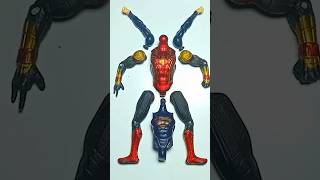 Merakit Mainan Spider-Man Vs Superman Avengers Superhero Toys