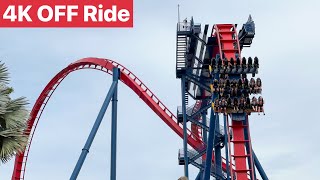 SheiKra (4K OFF Ride POV)- Busch Gardens Tampa, Tampa, FL