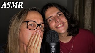 ASMR MINHA MÃE TENTA MOUTH SOUNDS 👅