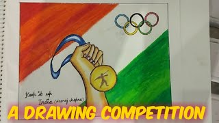 A prize winning Drawing Competition on Olympic Games 2020