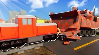 MILITARY TRIES STOPPING THE TRAIN? - Brick Rigs Multiplayer Gameplay - Lego Military Roleplay