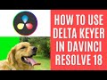 How to Use the Delta Keyer in DaVinci Resolve 18 [Quick Guide]