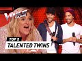 THE VOICE TWINS ? | Best Blind Auditions in The Voice