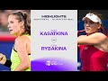 Daria Kasatkina vs. Elena Rybakina | 2023 Montreal Quarterfinal | WTA Match Highlights