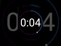 10 Seconds Countdown Timer with clock ticking sound and Finish Bell