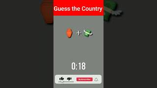 Guess the Country by emoji #20 | guess the country | #shorts #riddleswithanswers  #24 riddles