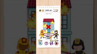 Brain Test Level 301 Answer and Solution Gameplay Walkthrough