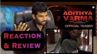 Aditya Varma Trailer Reaction | Dhruv Vikram | Gireesaaya  #Adithya Varma Teaser Trailer Official