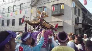 平成２５年度  羽田神社例大祭　神輿渡御　中村