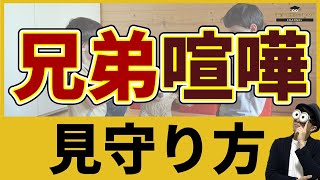 3~12歳 兄弟喧嘩を成長につなげるために「見守る？」「口を出さない？」「手を出さない？」/子育て勉強会TERUの育児・知育・子どもの教育講義