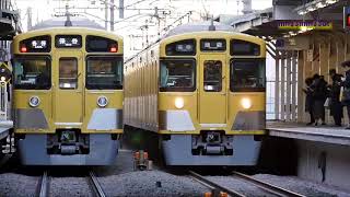 西武池袋線休日ダイヤ列車観察20191228年末仕事納めの日