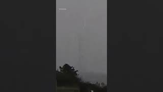 Lightning hits Sutro Tower in San Francisco